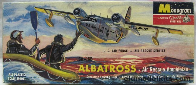 Monogram 1/72 SA-16B Albatross - Air Rescue Amphibian, PA20-149 plastic model kit